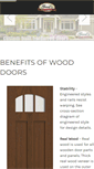 Mobile Screenshot of goodsmillwork.com